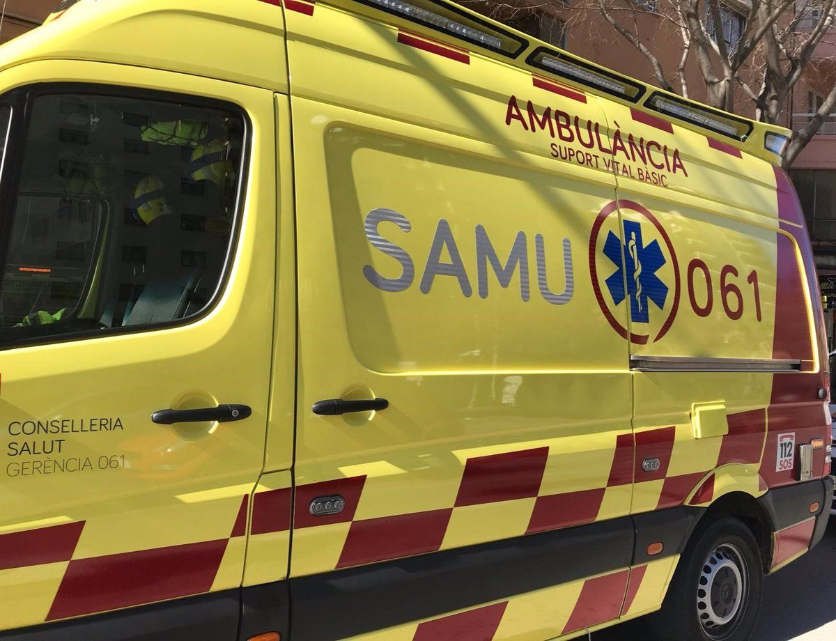 Una ambulància del SAMU de les Illes Balears