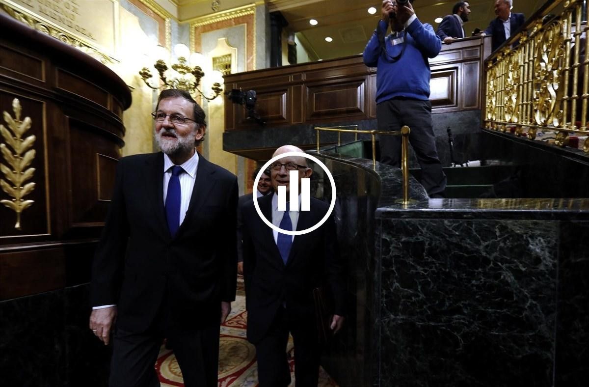 Mariano Rajoy i Cristóbal Montoro