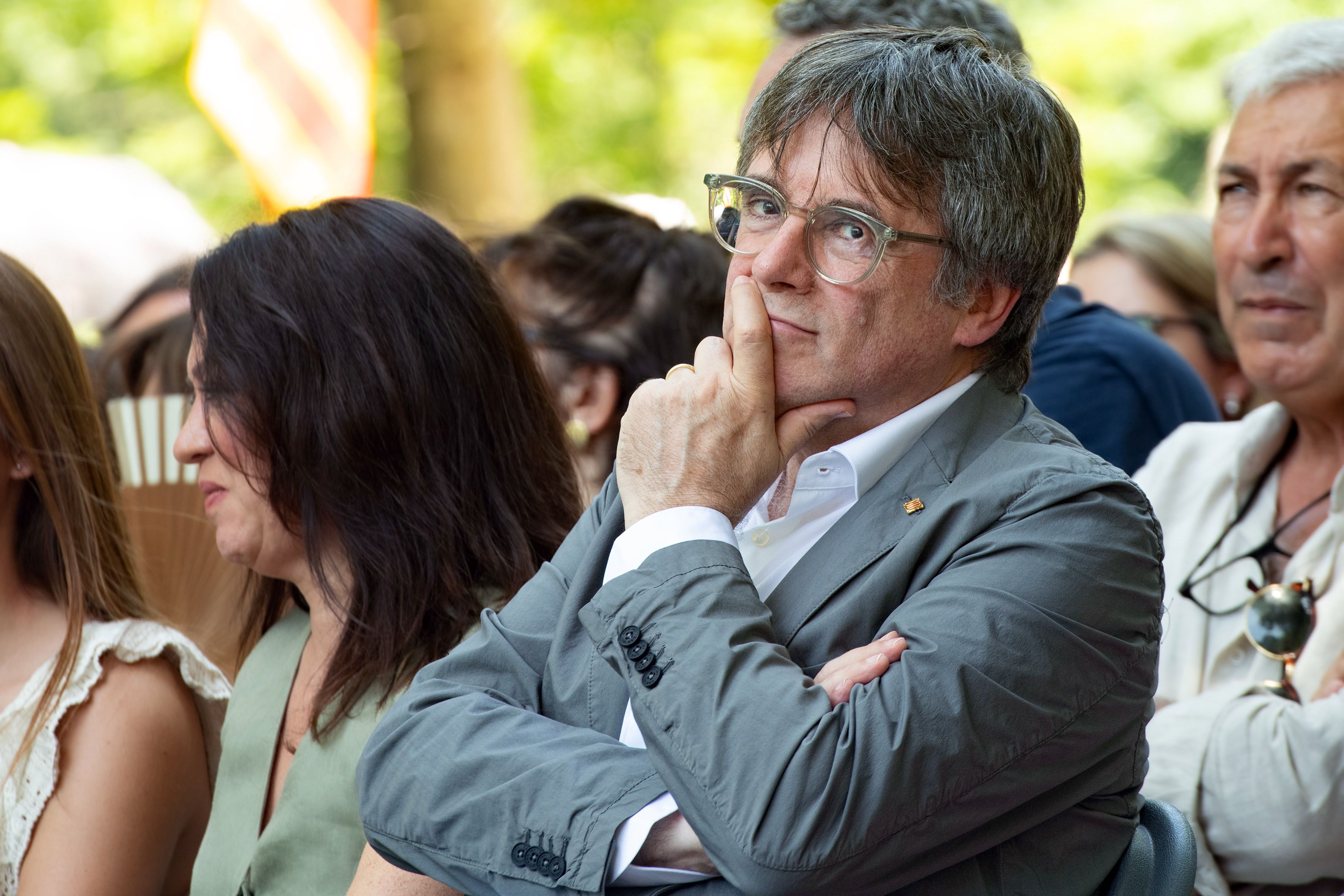 Carles Puigdemont, a la Catalunya Nord