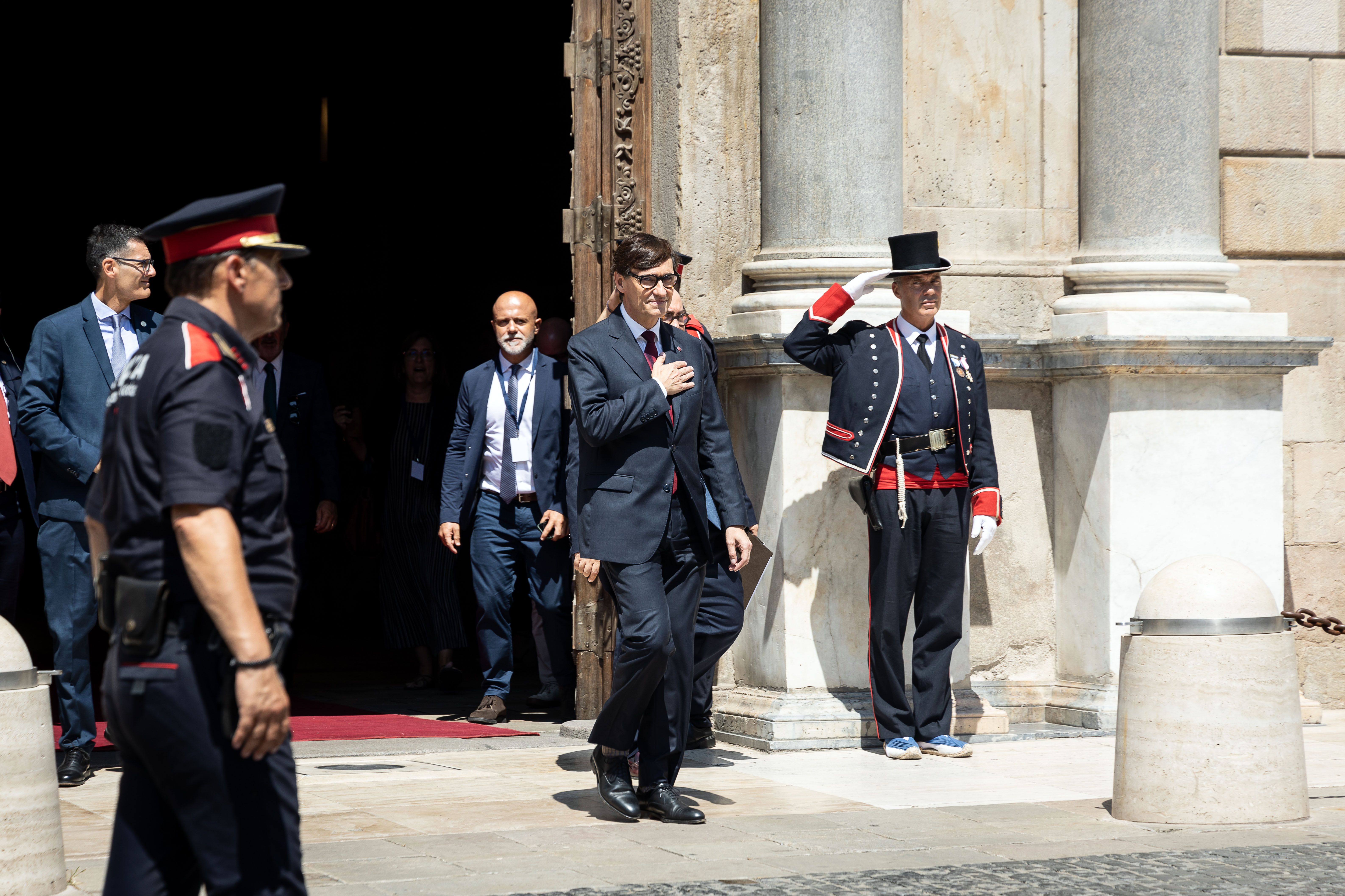 Illa, a la presa de possessió com a president