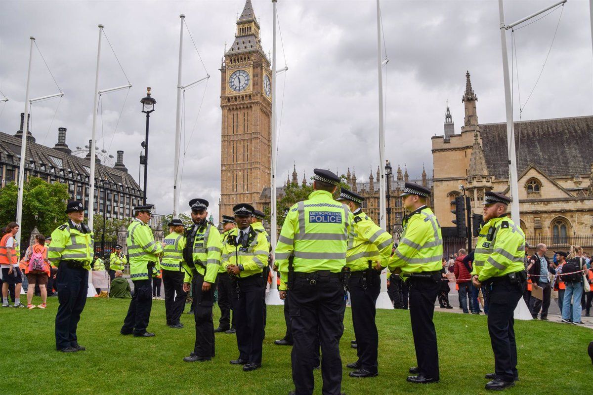 Agents de la Policia Metropolitana de Londres, en imatge d'arxiu