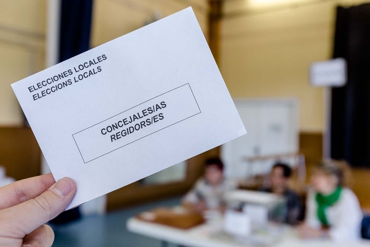 Imatge d'arxiu d'un sobre de les eleccions municipals del 2019