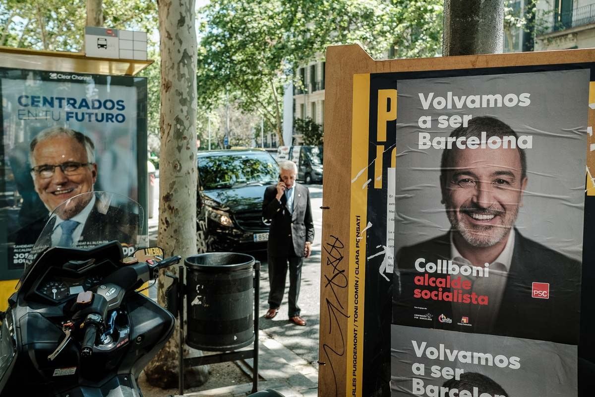 Cartells de Jaume Collboni a Barcelona