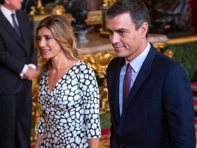 Begoña Gómez i Pedro Sánchez