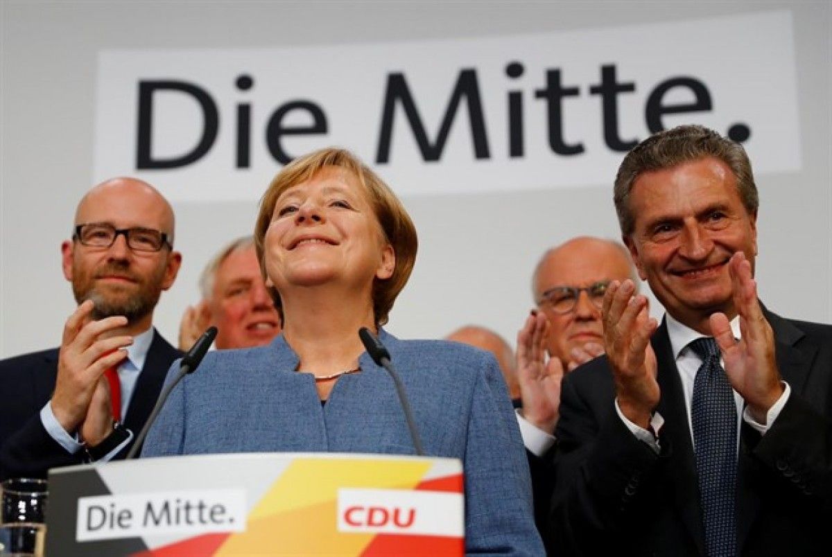 La cancellera guanya a Martin Schulz, però obté el pitjor resultat de la CDU des del 1949