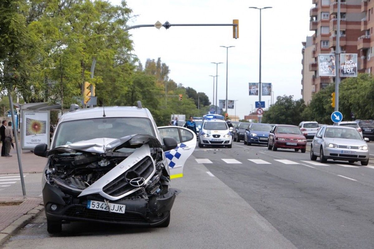 Un altre del cotxes implicats en l'accident