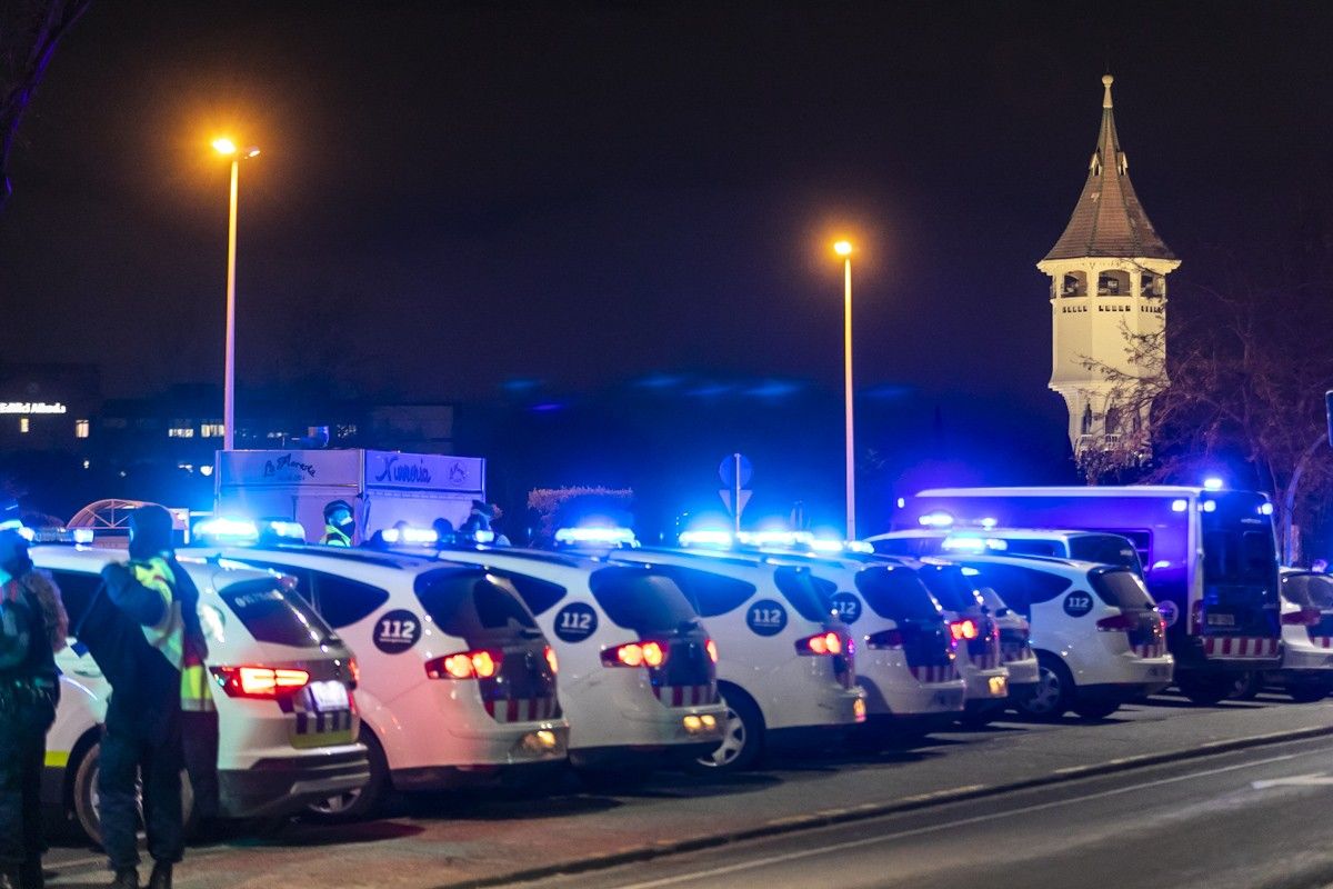 Els diversos vehicles policials 