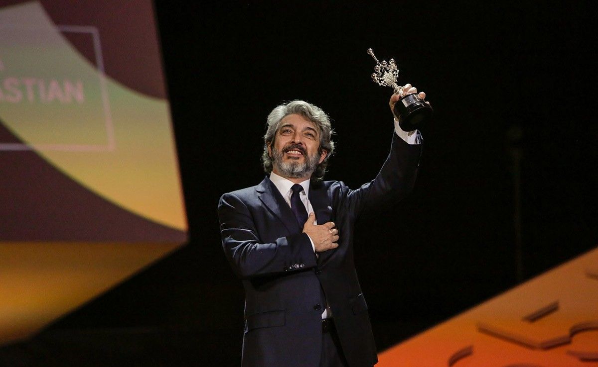 Ricardo Darín, amb el Premi Donostia del 65è Festival de Sant Sebastià