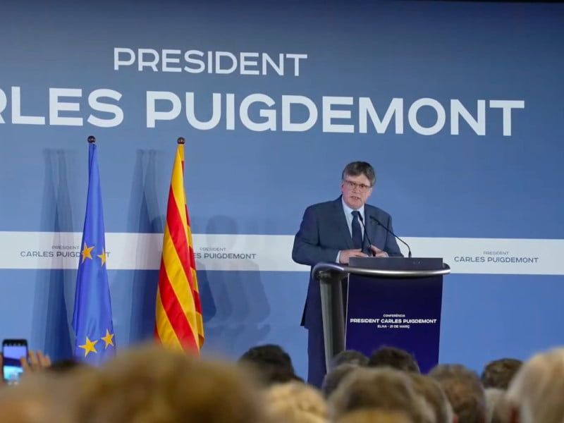 Carles Puigdemont, en imatge d'arxiu