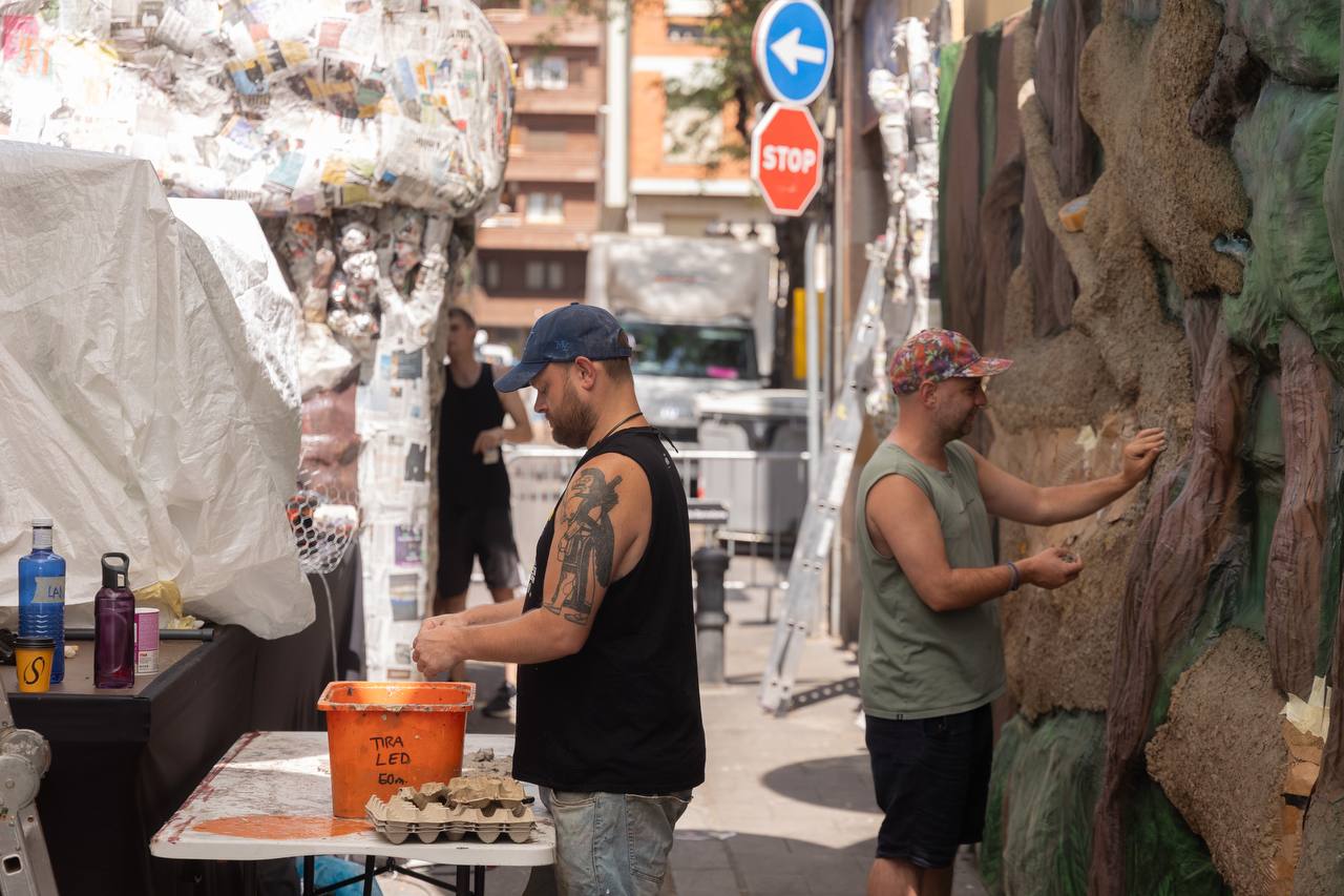 La decoració de les Festes de Gràcia 2024, a Barcelona