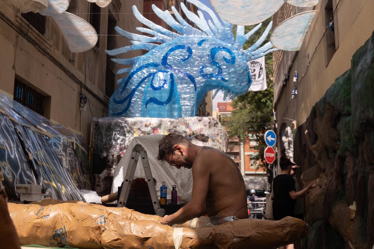 La decoració de les Festes de Gràcia 2024, a Barcelona