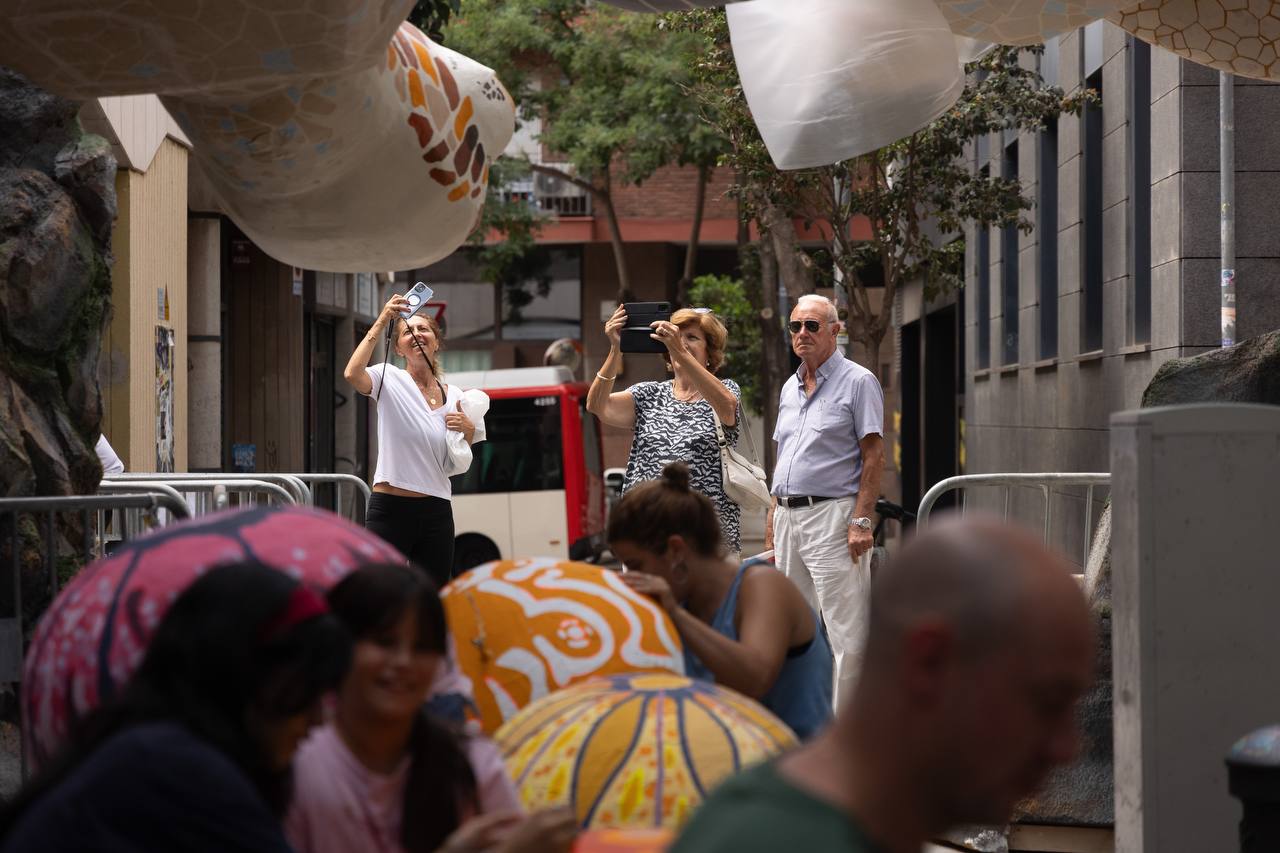 La decoració de les Festes de Gràcia 2024, a Barcelona