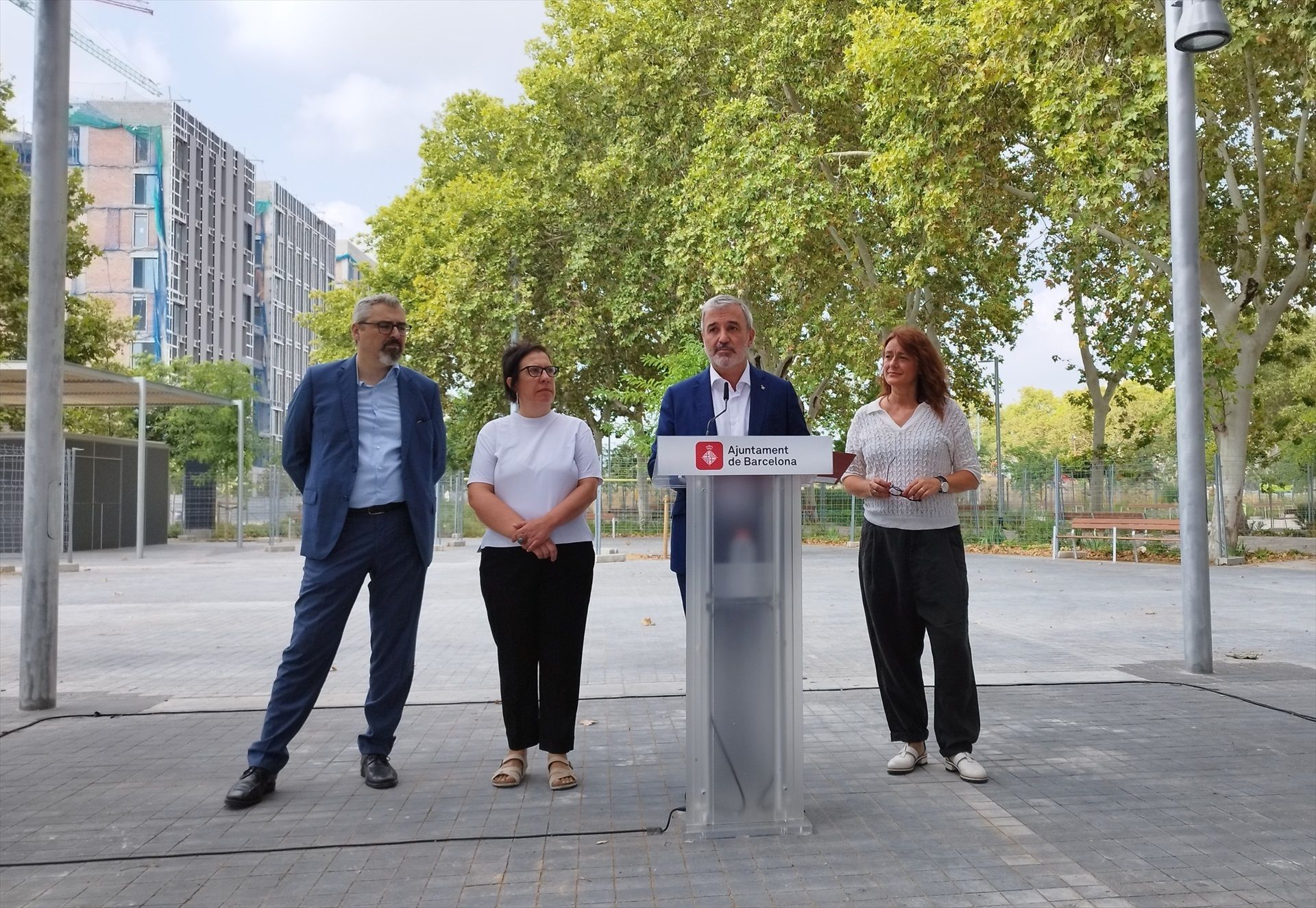 Jaume Collboni, aquest dimecres a Barcelona.