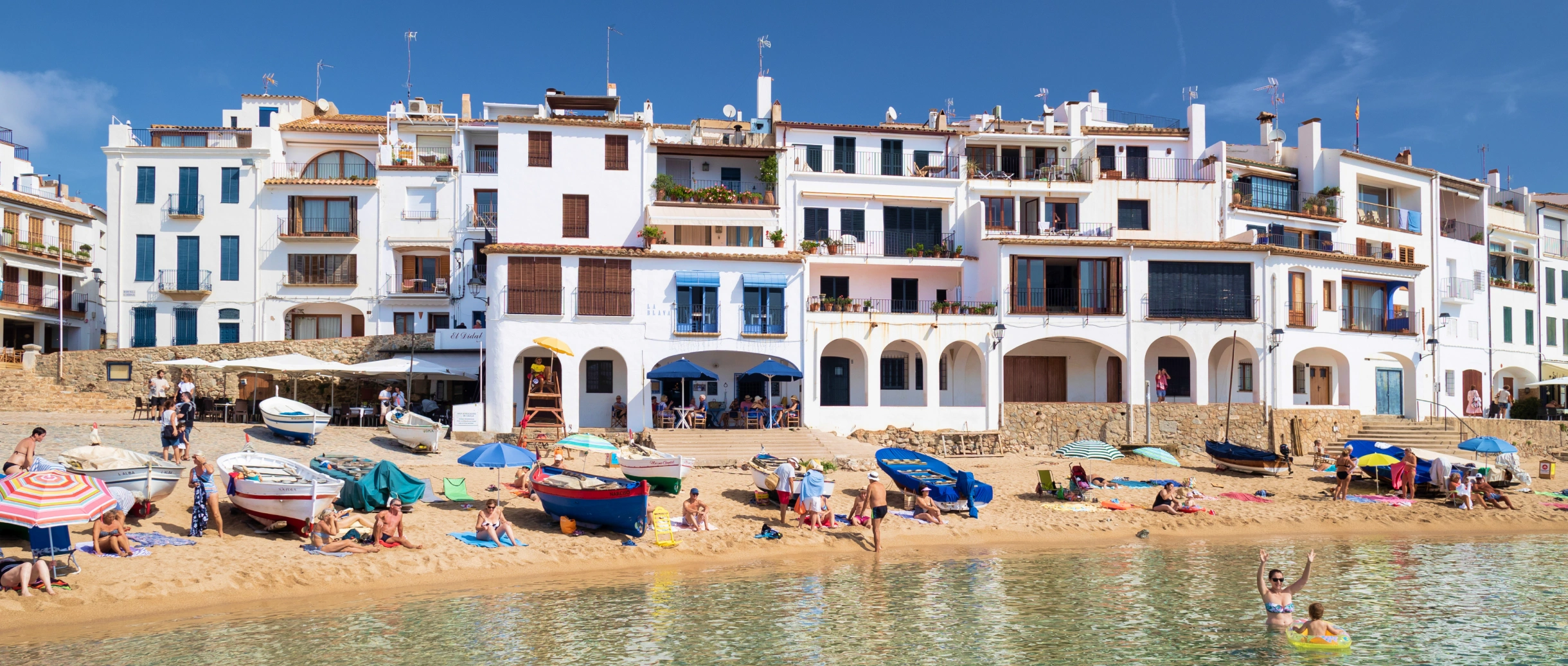 La platja de Port Bo, en una imatge d'arxiu