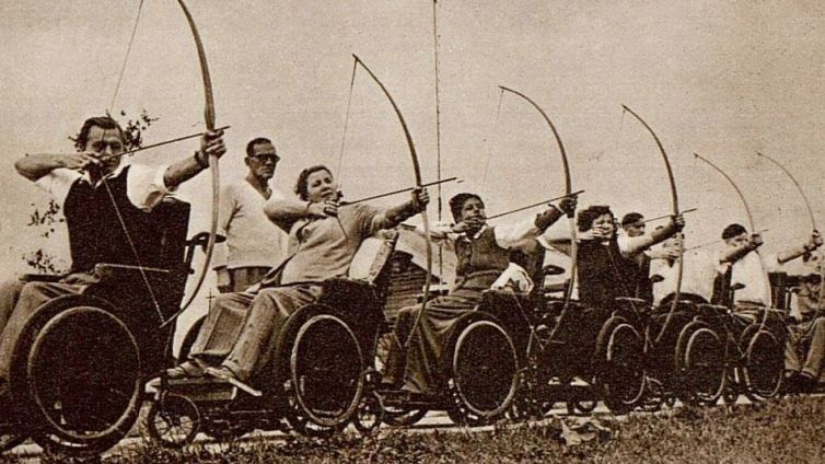 Els arquers que van participar als Jocs de Stoke Mandeville de 1948