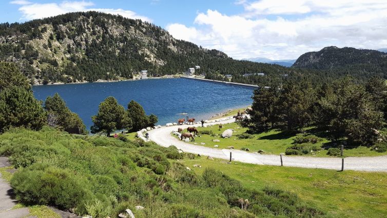 El llac de la Bollosa és un dels més populars de la zona Foto: ©Fred Berlic