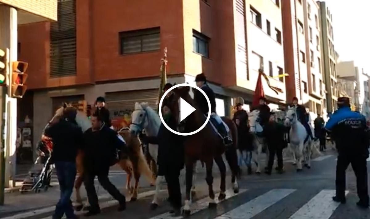 Els carruatges de Sant Antoni Abat, a la carretera de Barcelona de Sabadell
