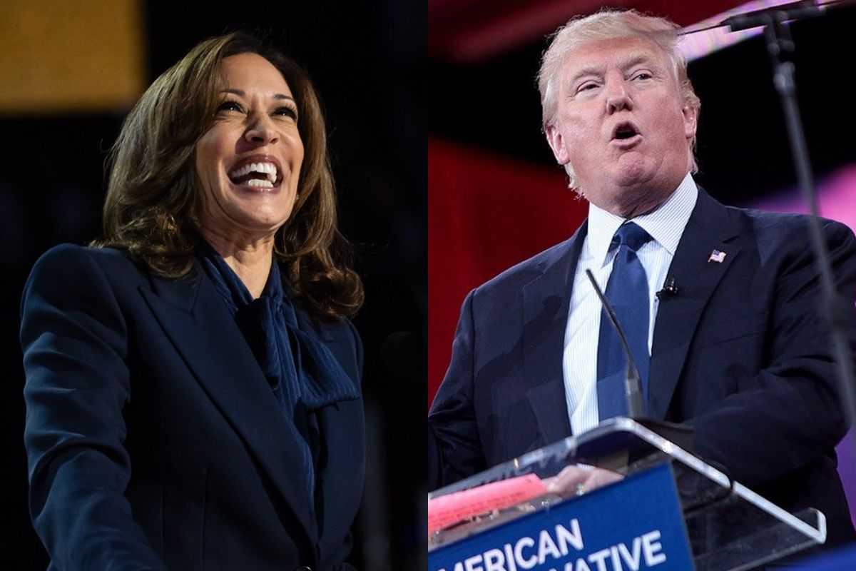 Kamala Harris, aquest dijous després de ser nomenada oficialment com a candidata demòcrata