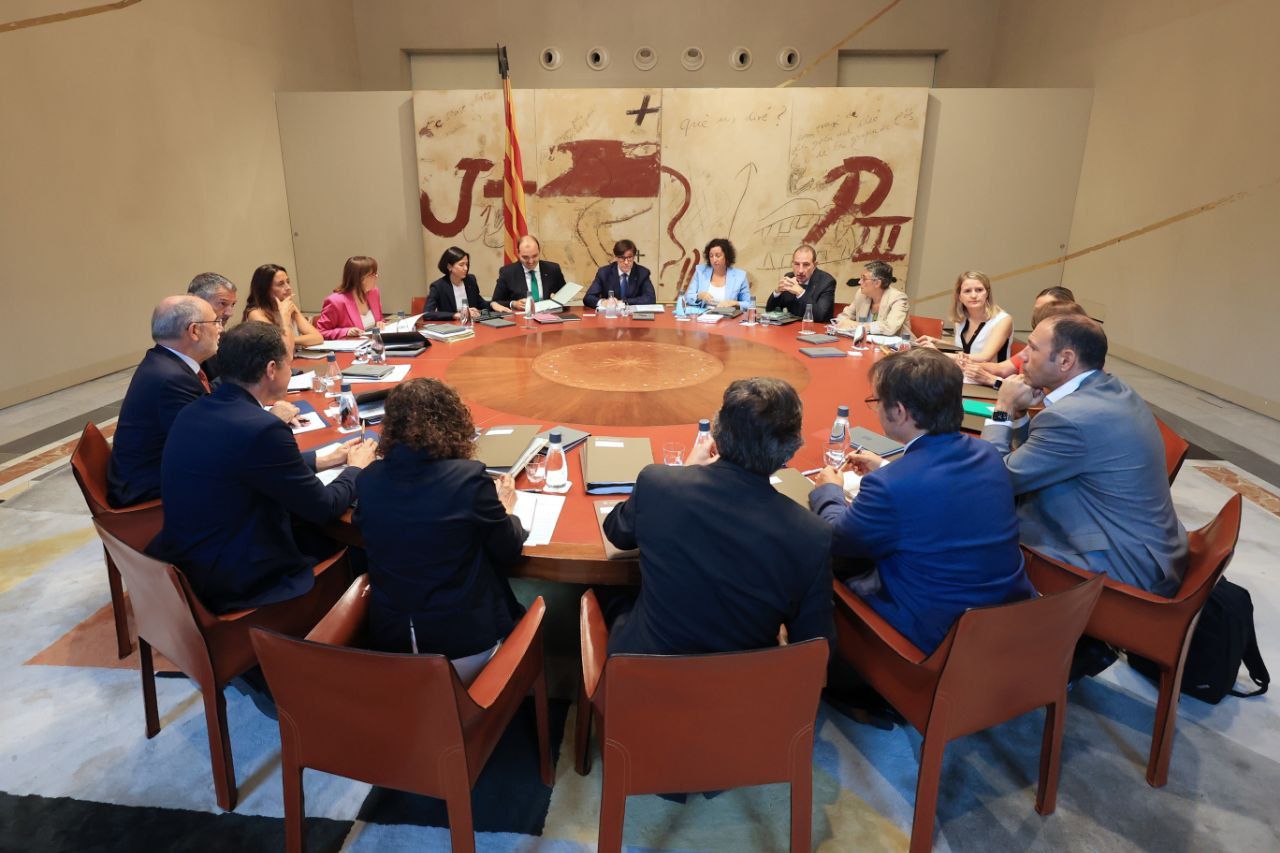 Reunió del Govern d'aquest dimarts, 3 de setembre.