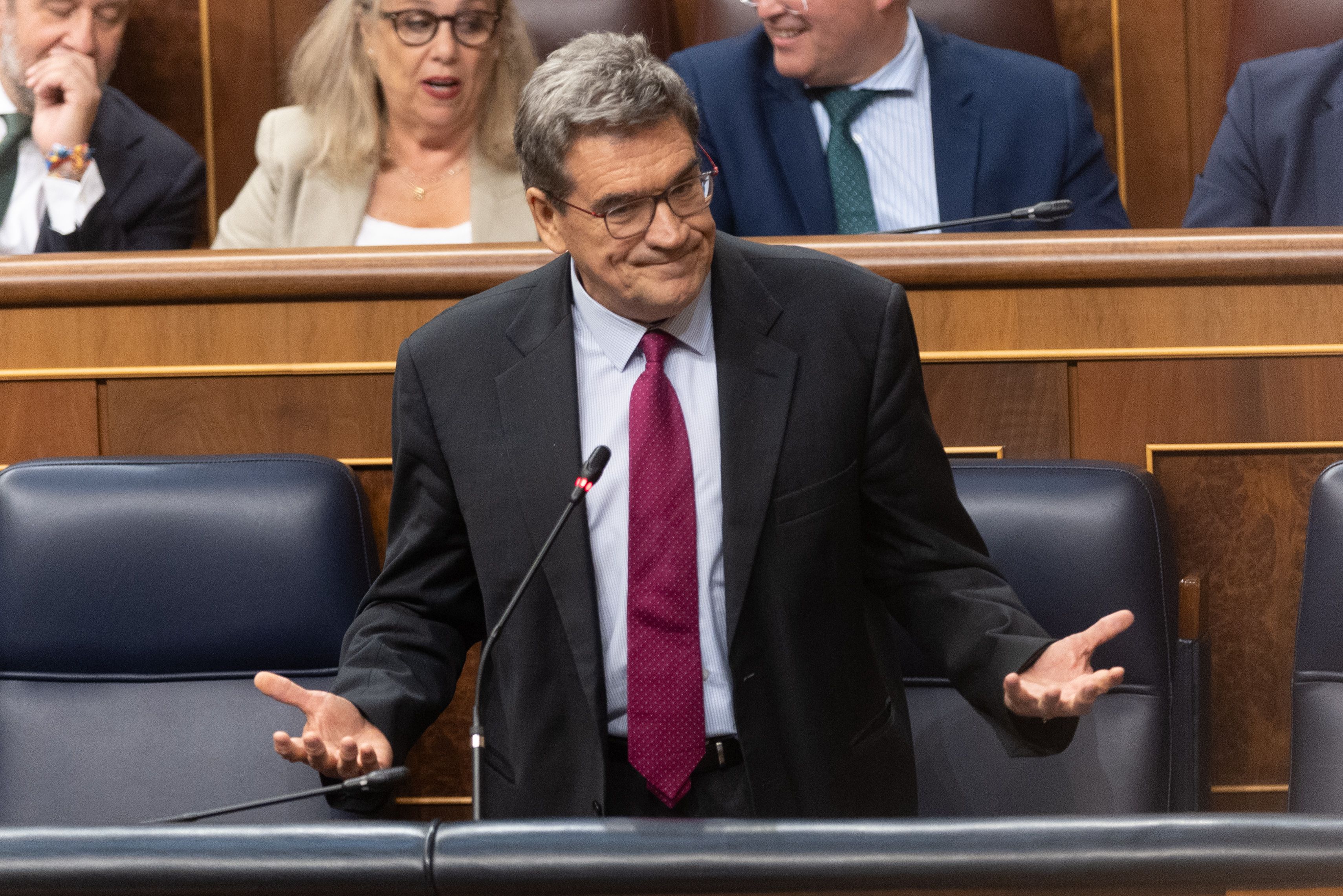 José Luis Escrivá, en una intervenció al Congrés.