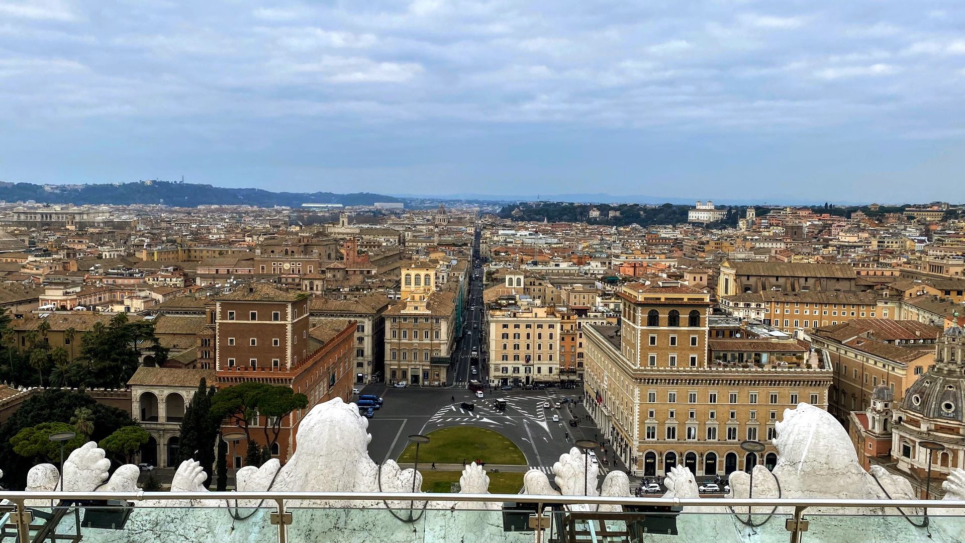 Vista general de Roma