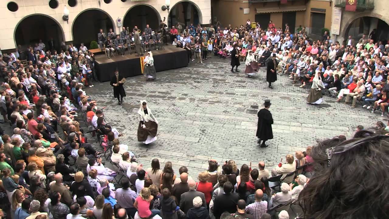 Un acte de la festa major de Sant Joan de les Abadesses, en una imatge d'arxiu