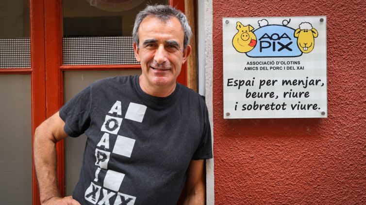 En Jaume Moliné, un dels fundadors de l'AOAPIX