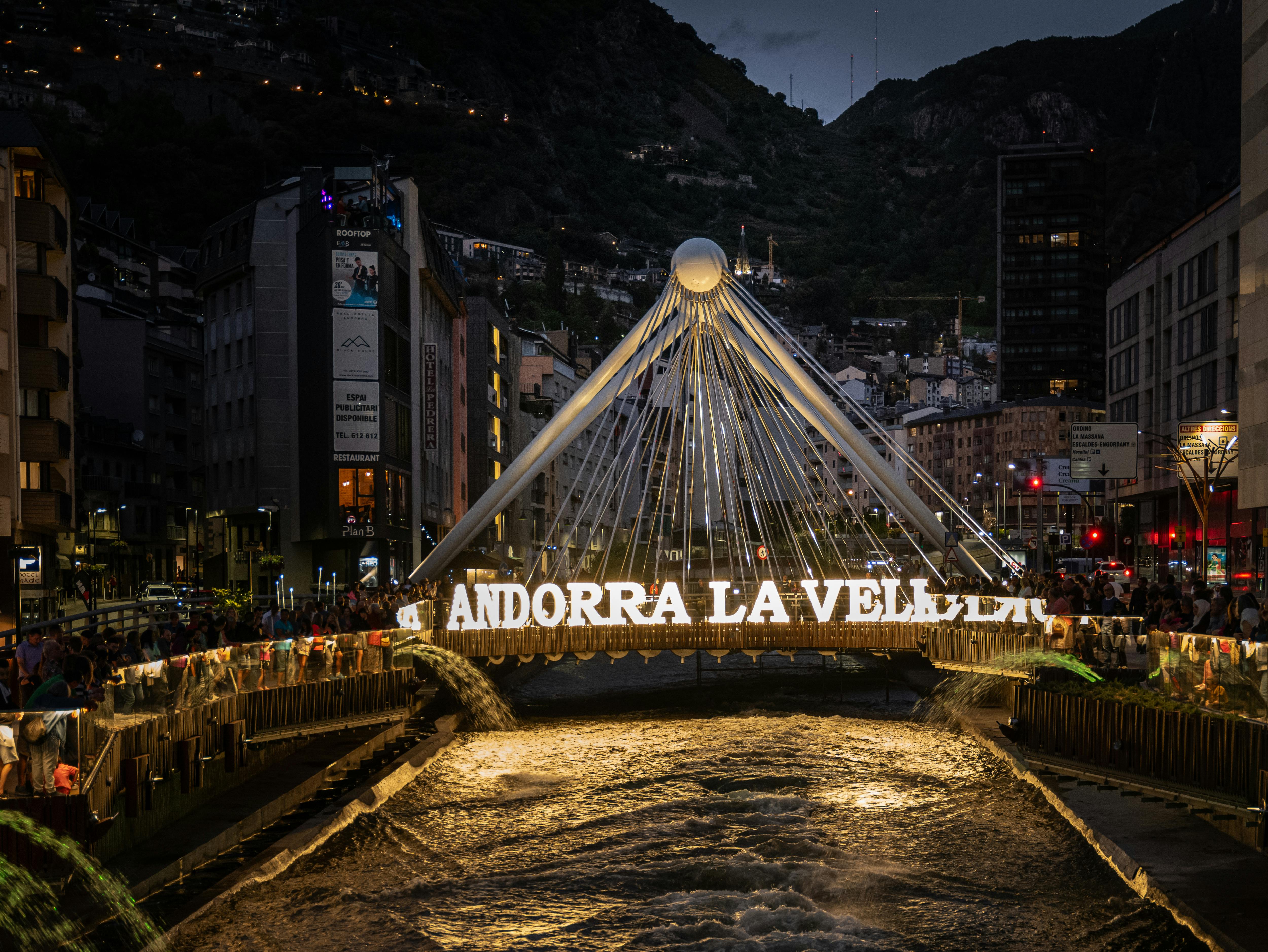 El centre d'Andorra la Vella