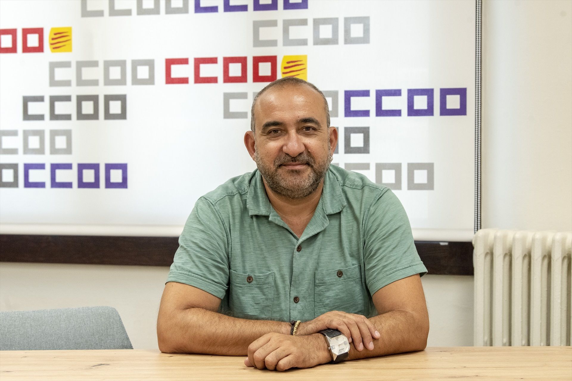 El secretari general de CCOO, Javier Pacheco, en una imatge d'arxiu