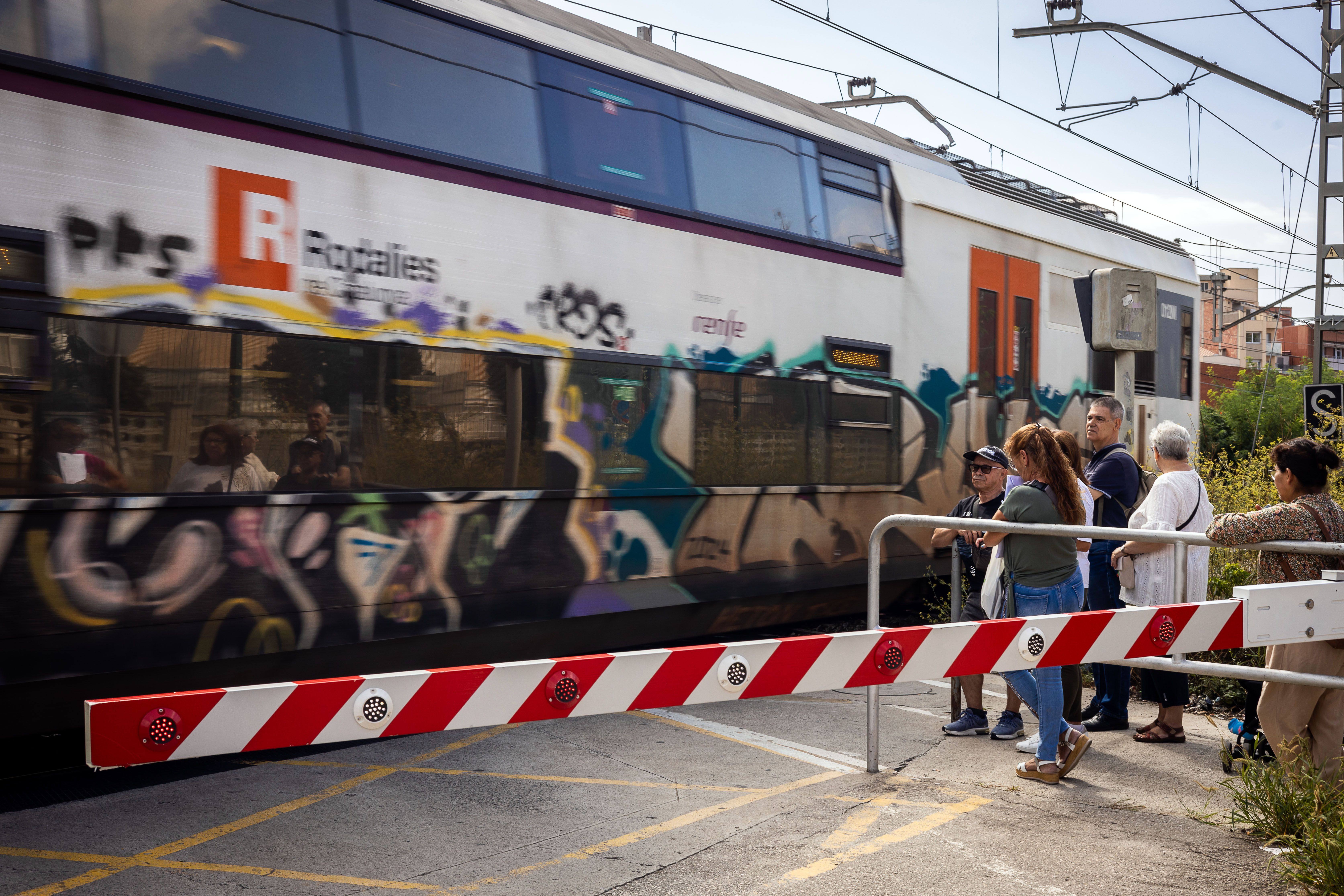 Un tren de Rodalies