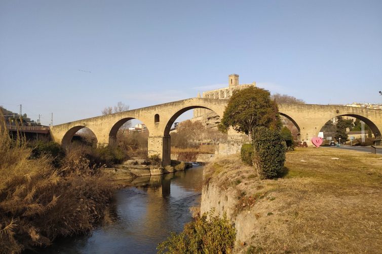 El pont vell de Manresa