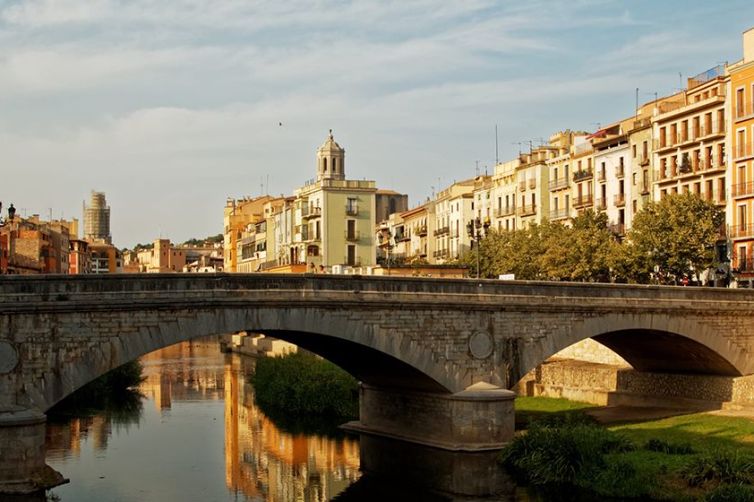 El pont de pedra de Girona