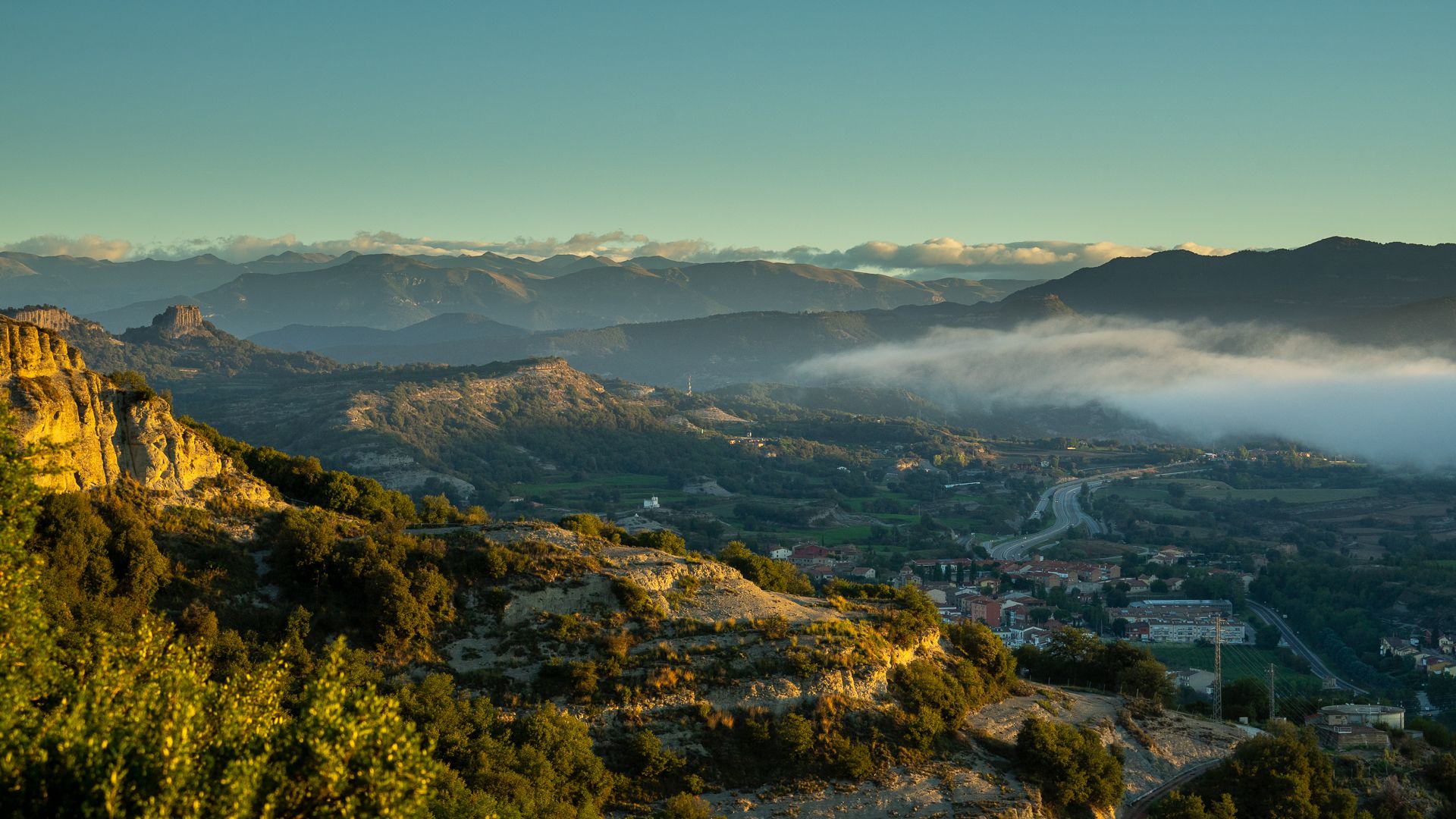 La Plana de Vic, en una de les darreres jornades de l'estiu