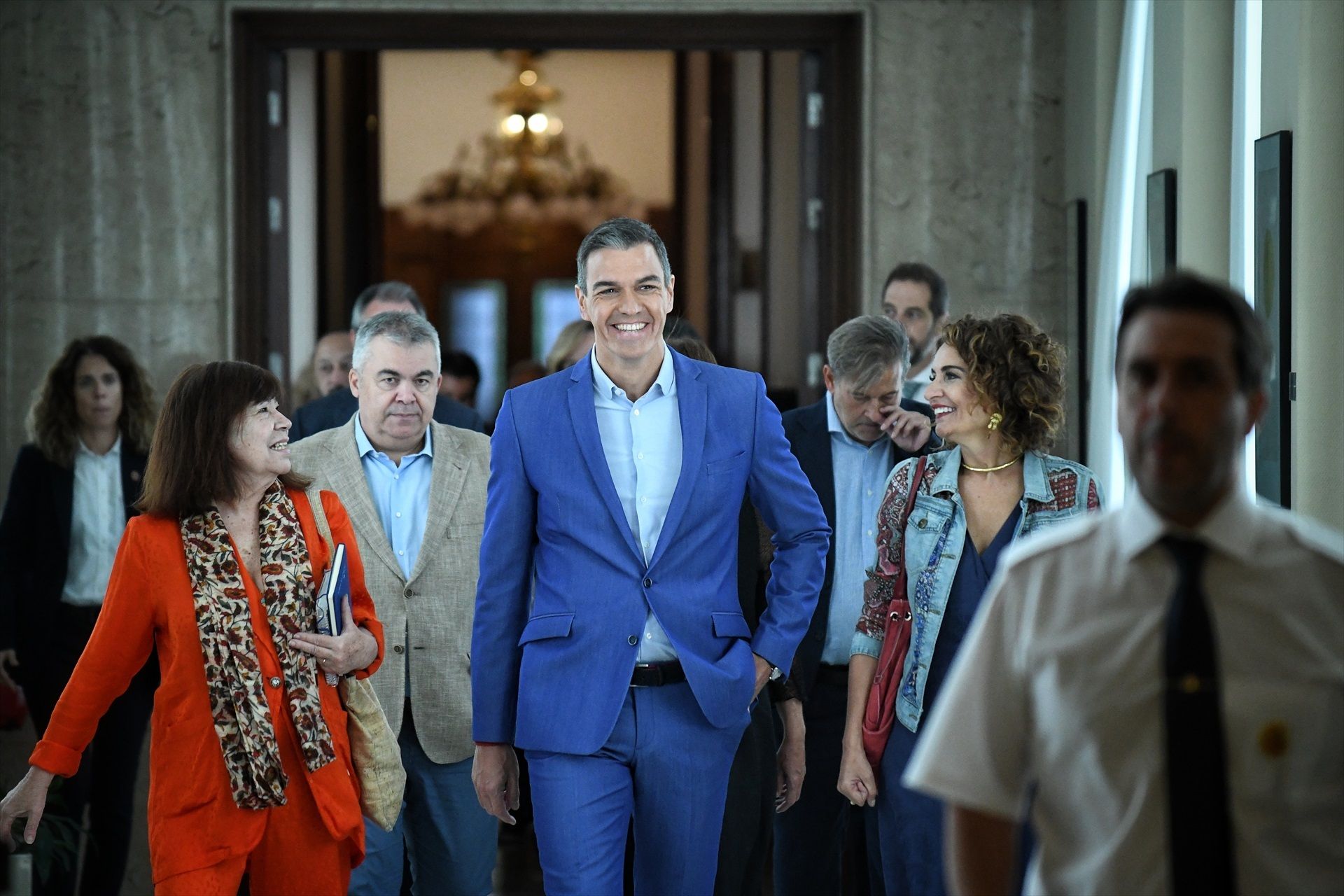 Pedro Sánchez, aquest dilluns al Congrés.