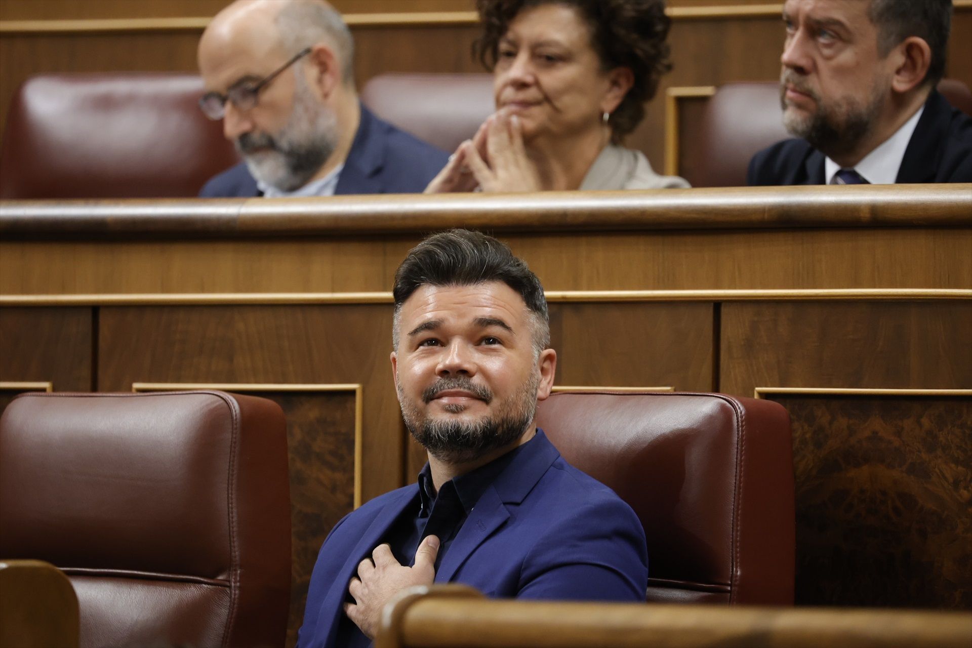 Gabriel Rufián, al Congrés dels Diputats.