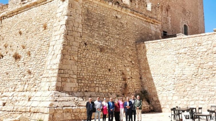 La delegació selvatana al Palau Torre Cabrera de Pozzallo. | Comune di Pozzallo