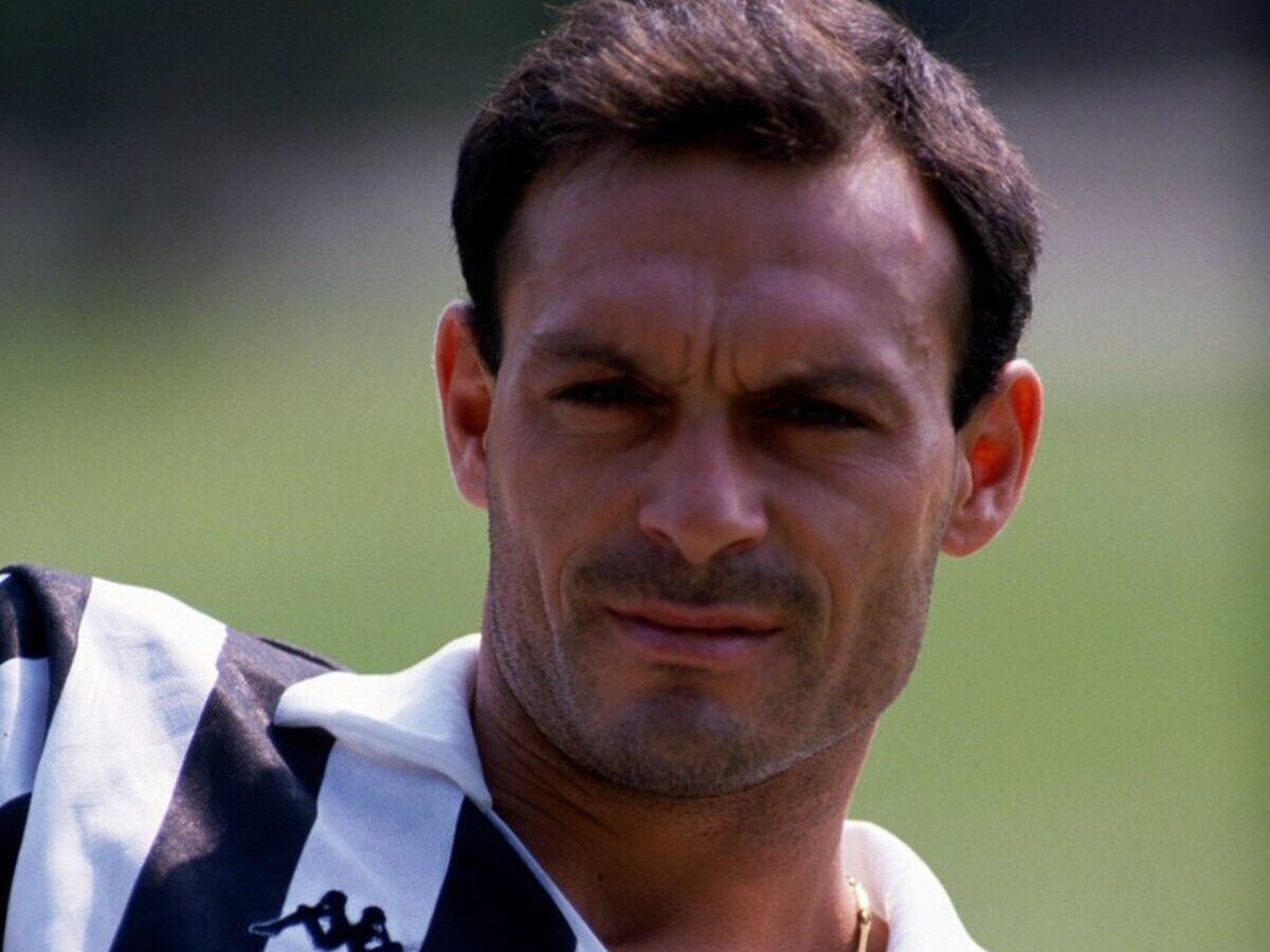 "Totò" Schillaci amb la samarreta de la Juventus de Torí