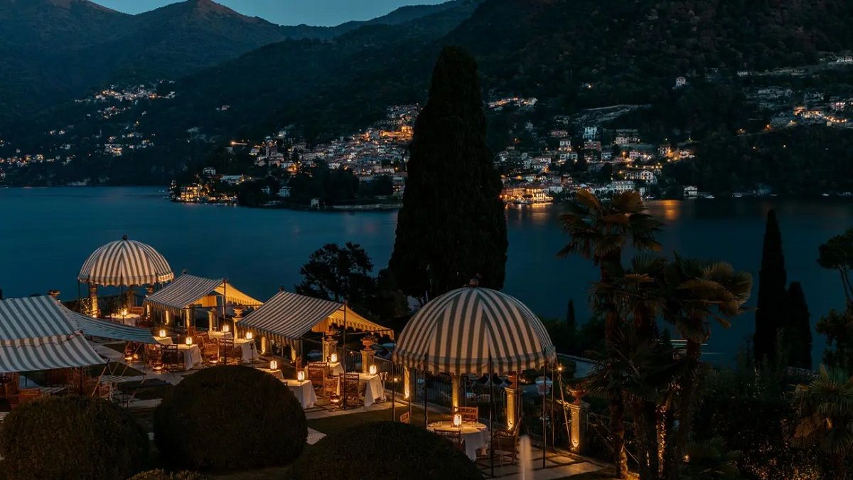 L'hotel Passalacqua, a la vora del llac de Como