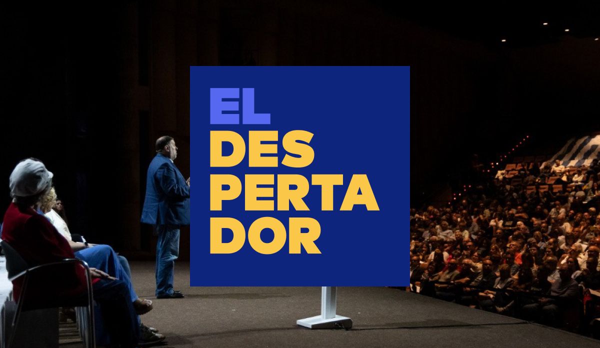 Oriol Junqueras a l'acte a Olesa de Montserrat