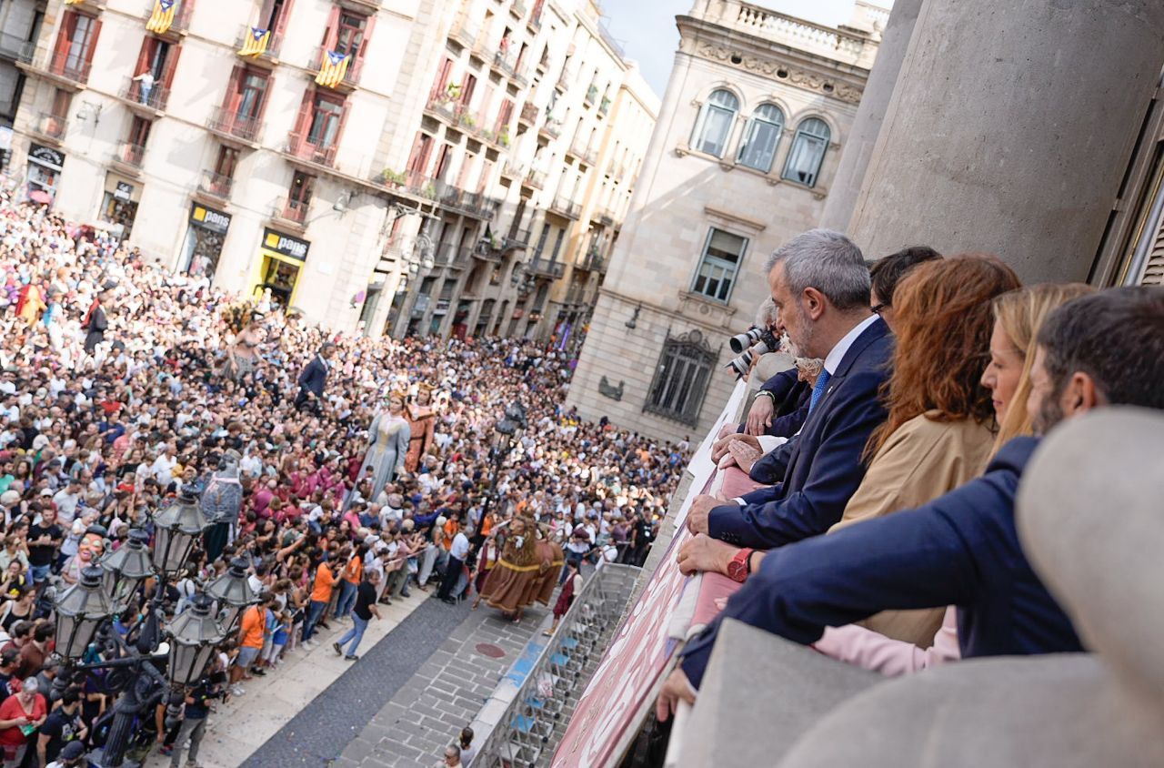 La Mercè 2024, a la plaça Sant Jaume