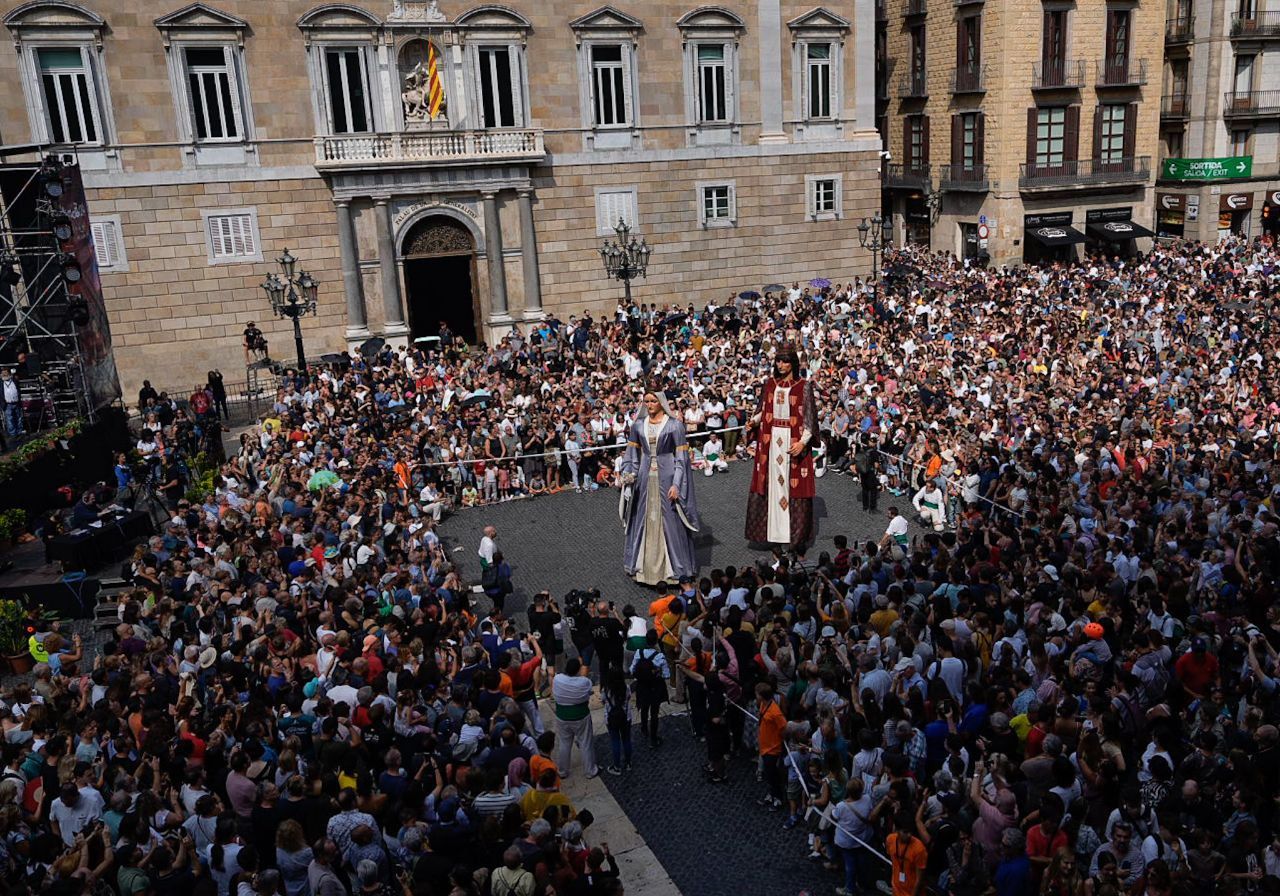 La Mercè 2024, a la plaça Sant Jaume