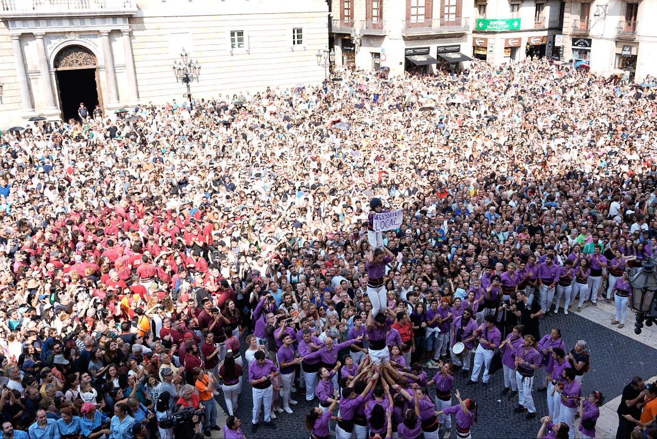 La Mercè 2024, a la plaça Sant Jaume