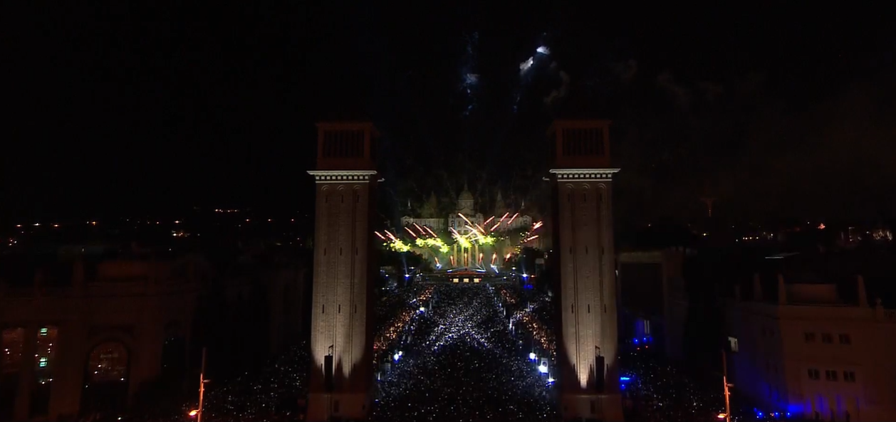 El piromusical de la Mercè 2024