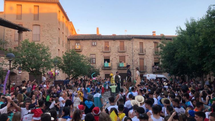 La Festa Major de Santpedor és una de les cites que l'Àlex intenta no perdre's mai Foto: AjSantpedor