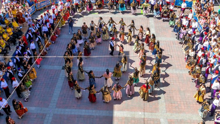 El Ball Cerdà és un dels actes centrals de la festa major de la Seu d'Urgell Foto: Ara Lleida