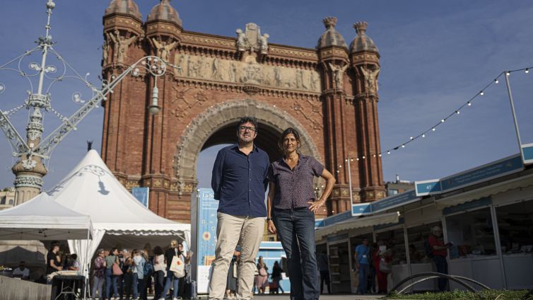 fira del llibre en català 2024 Cristina Domènech Ilya Pérdigo