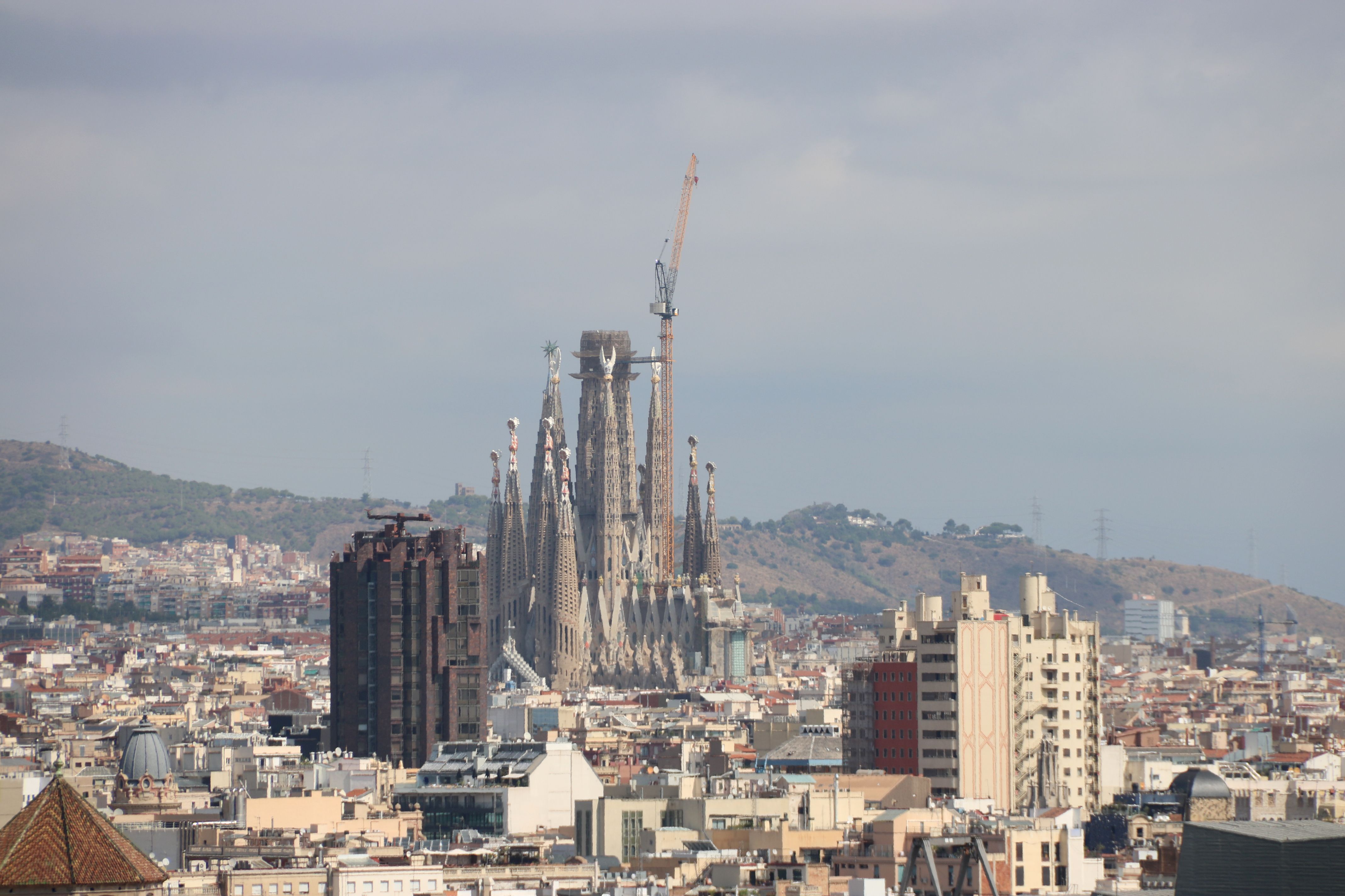 Barcelona vista des del Parc de Montjuïc