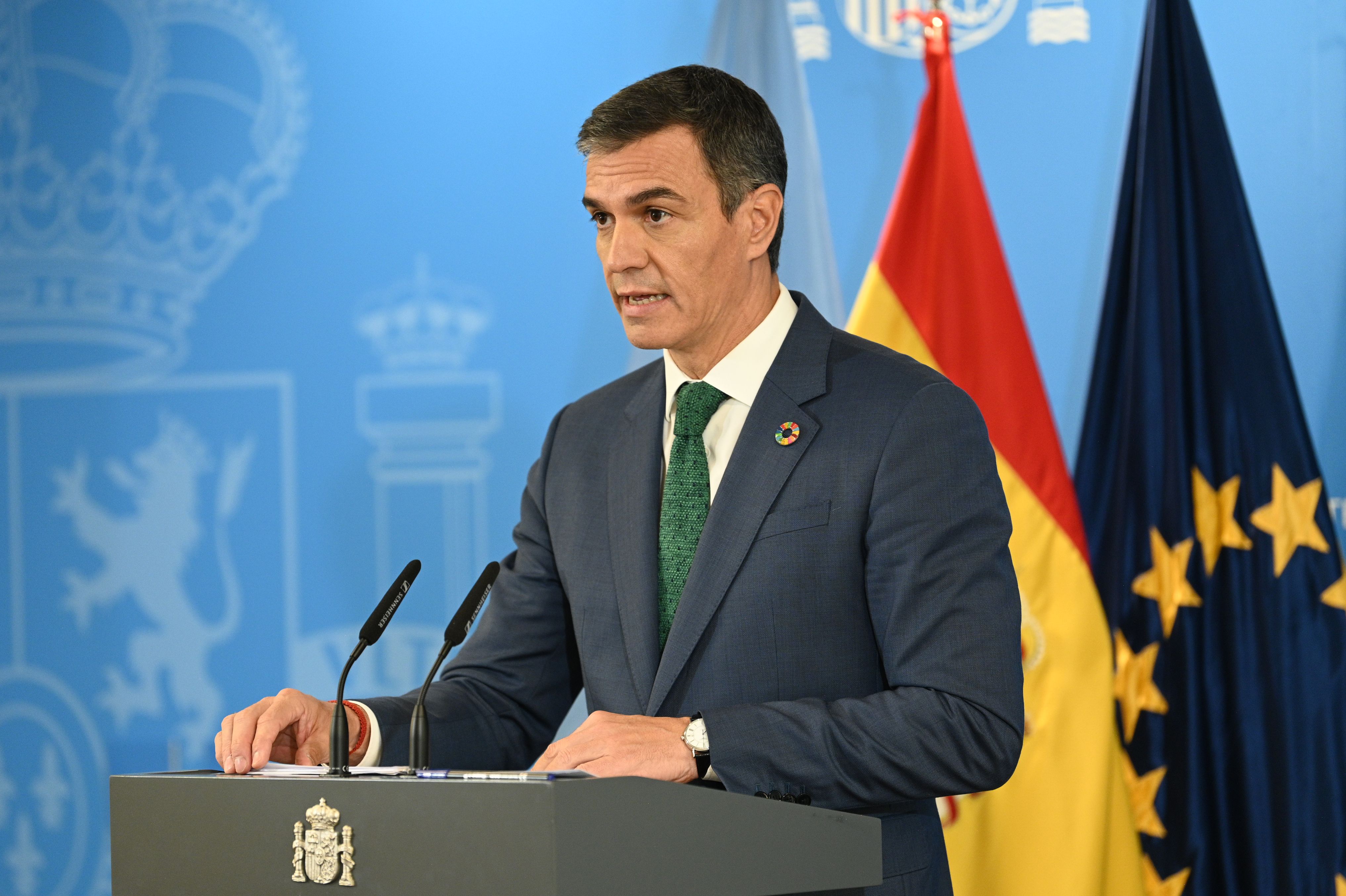 Pedro Sánchez, a Nova York