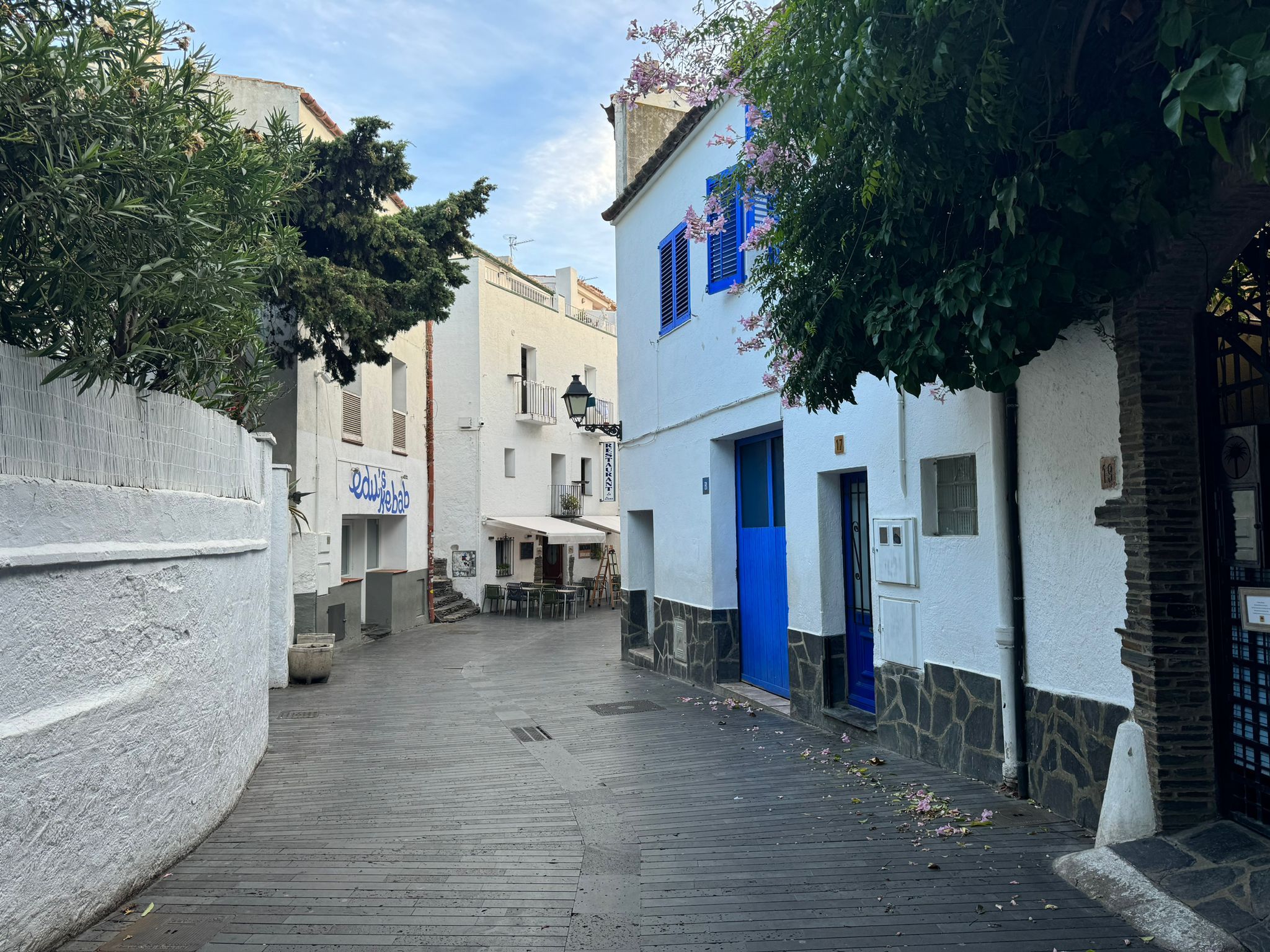 Un carrer de Cadaqués