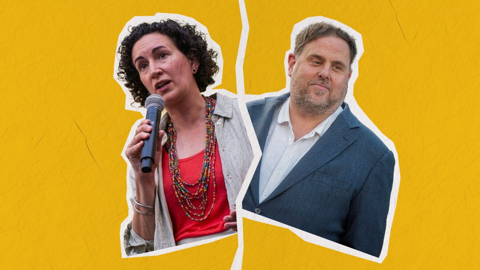 Marta Rovira i Oriol Junqueras, últims líders d'ERC